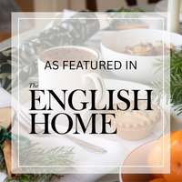 White Side Plate with Red Trim