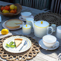 Ripple Mug in Yellow & Blue