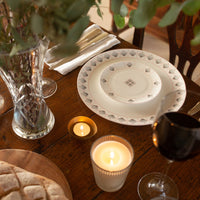 BONE CHINA DINNER PLATE ZIGHY