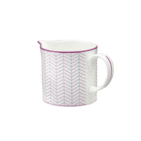 Ebb Milk Jug in Pink & Turquoise