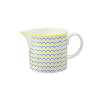 Ripple Milk Jug in Yellow & Blue