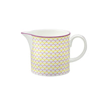 Ripple Sugar Bowl in Pink & Yellow