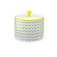 Ripple Milk Jug in Yellow & Blue
