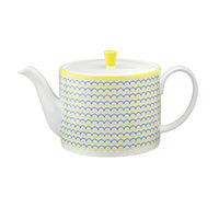 Ripple Teapot in Yellow & Blue - 1L