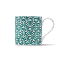 Gatsby Mug in Teal & Blush Pink