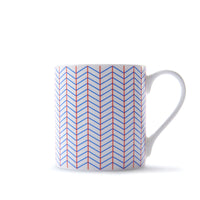 Ebb Mug in Red & Blue