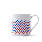 Wave Mug in Red & Blue