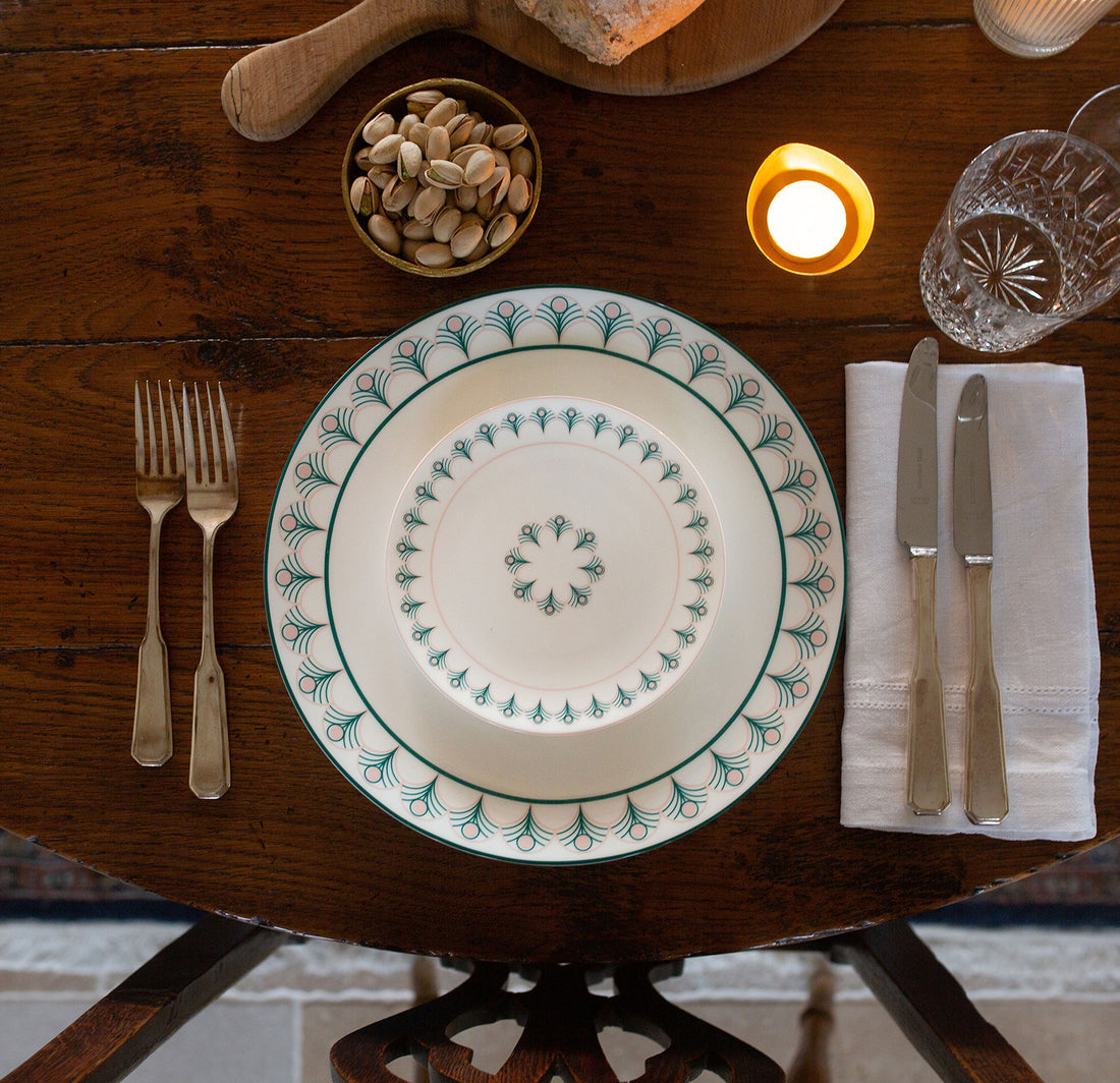 BONE CHINA TABLEWARE PEACOCK