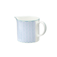 Ebb Milk Jug in Blue & Turquoise