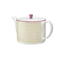 Ripple Teapot in Pink & Yellow - 1L