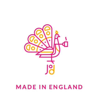 Zighy Mug in Teal & Blush Pink