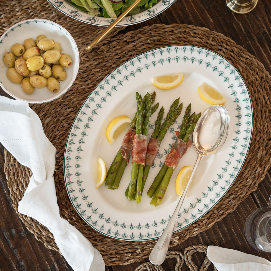 Peacock Serving Platter