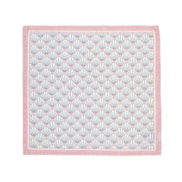 Zighy Linen Napkin Set in Grey & Blush Pink