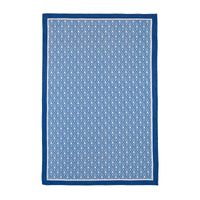 Gatsby Linen Tea Towel Set in Blue & Blush Pink