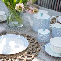 Ebb Teaplate in Blue & Turquoise