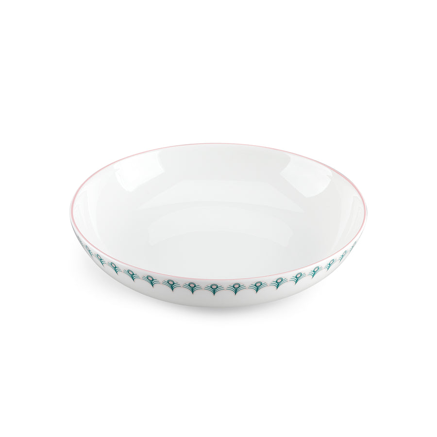 Peacock 20cm Medium Bowl (Set of 4)