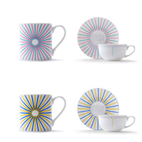 Burst Mug + Cup & Saucer Gift Set