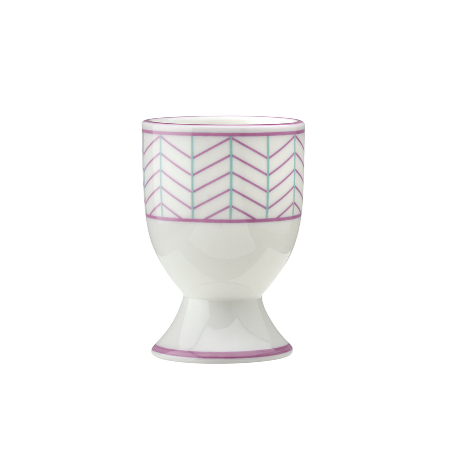 Ebb Egg Cup in Pink & Turquoise
