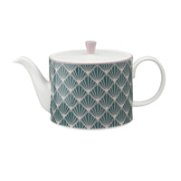 Zighy II Teapot in Teal & Blush Pink - 1L