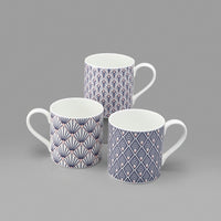 Zighy Mug in Blue & Blush Pink