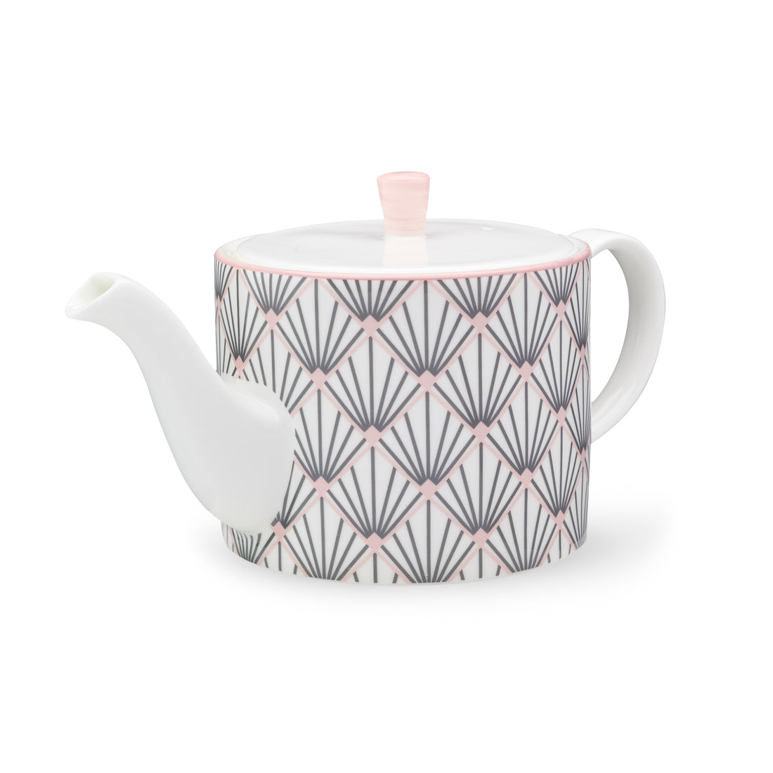 Zighy Teapot in Grey and Blush - 450ml