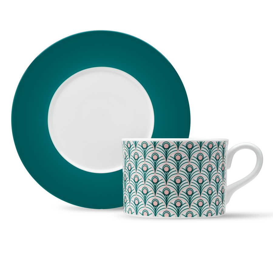 Peacock Fine Bone China Collection Gift Set