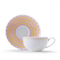 Wave Cup & Saucer Gift Set