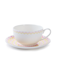 Wave Cup & Saucer Gift Set