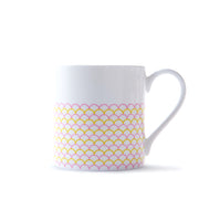 Ripple Mug in Pink & Yellow