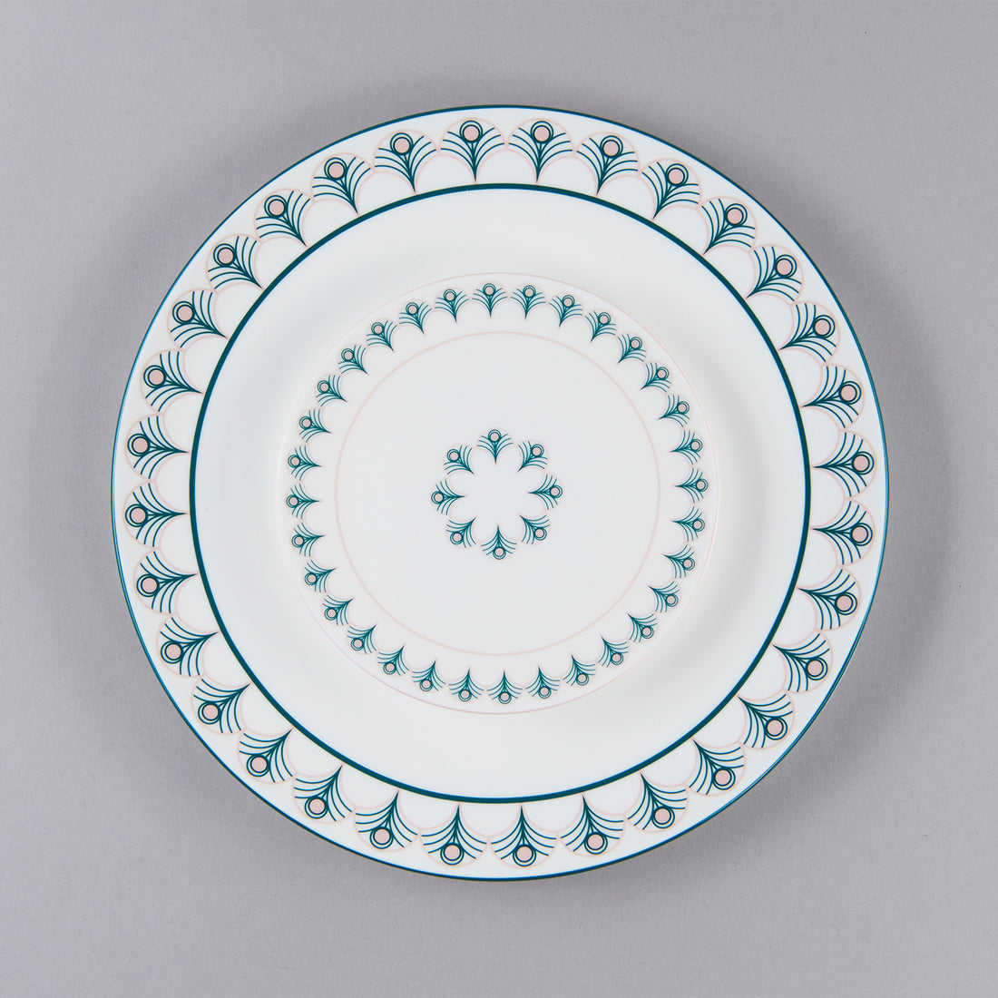 Peacock-China-Dinner-Plate-Side-Plate