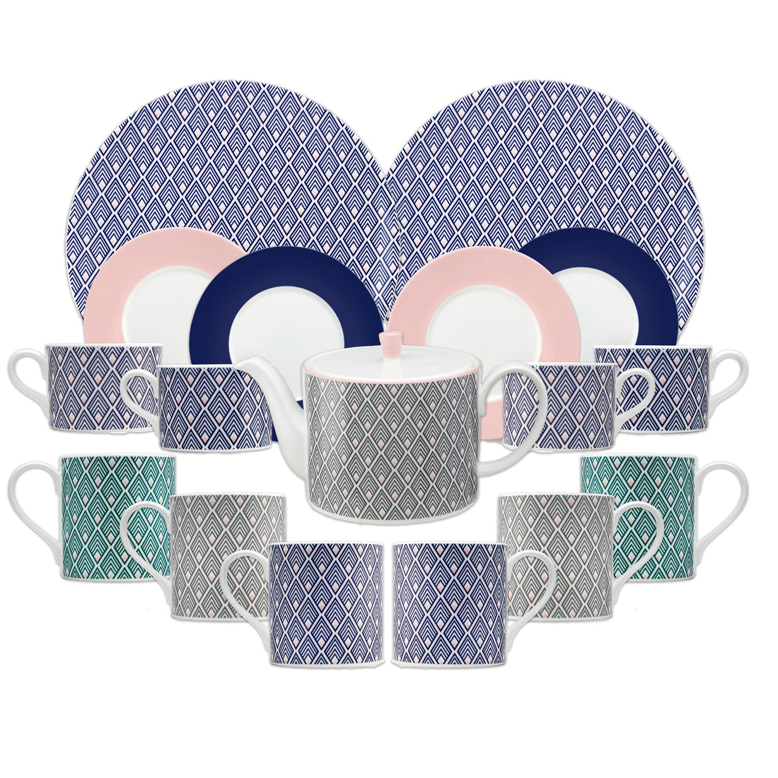 Gatsby Fine Bone China Collection Gift Set