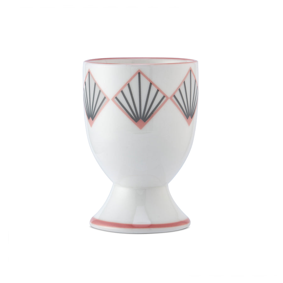 Zighy Mug & Egg Cup Gift Set in Grey & Blush Pink