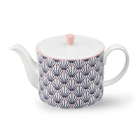 Zighy Teapot in Blue & Blush Pink - 1L